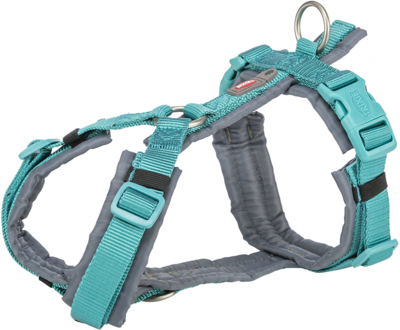 Arreio premium trekking - Aqua/cinza grafite