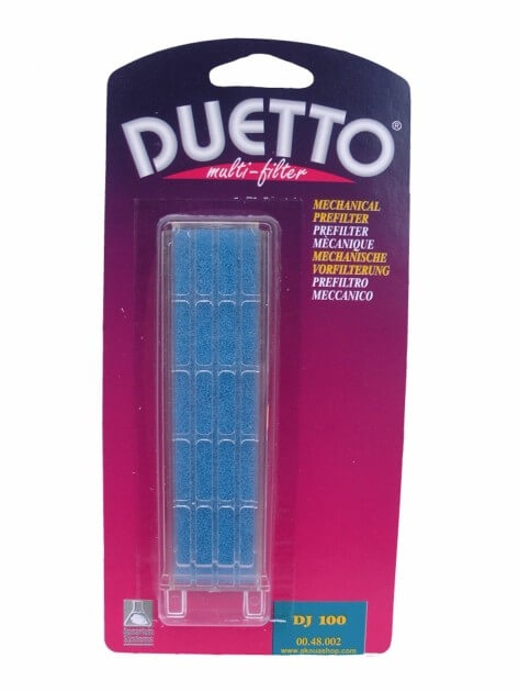 Vorfilter mit Filterschaum für den Filter Duetto DJ100