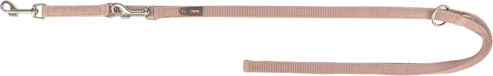 TRIXIE Premium verstelbare dubbele riem - Blush