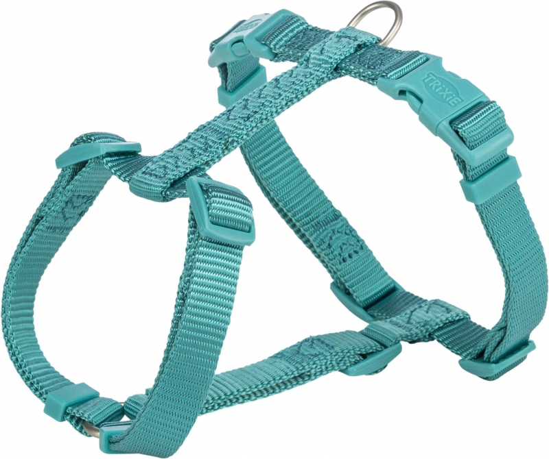 Premium Hundegeschirr H - aqua