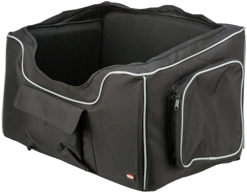 Asiento de coche Midi Seguro Negro para Perro