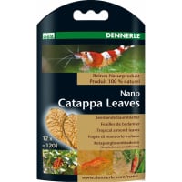 Dennerle Nano Catappa Leaves, voor het natuurlijke onderhoud van water en voedingssupplement