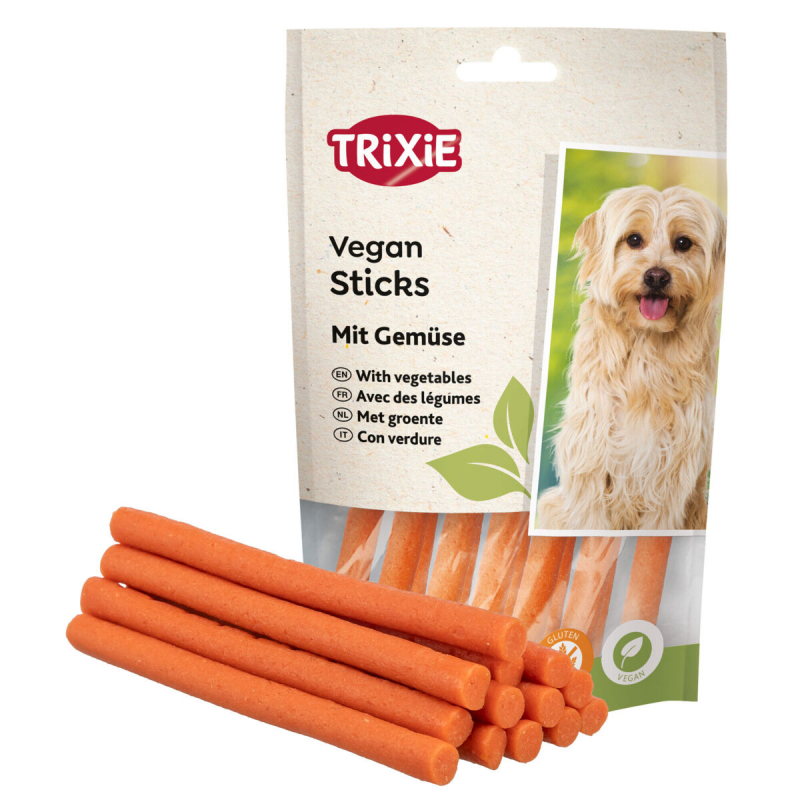 Vegane Sticks mit Gemüse