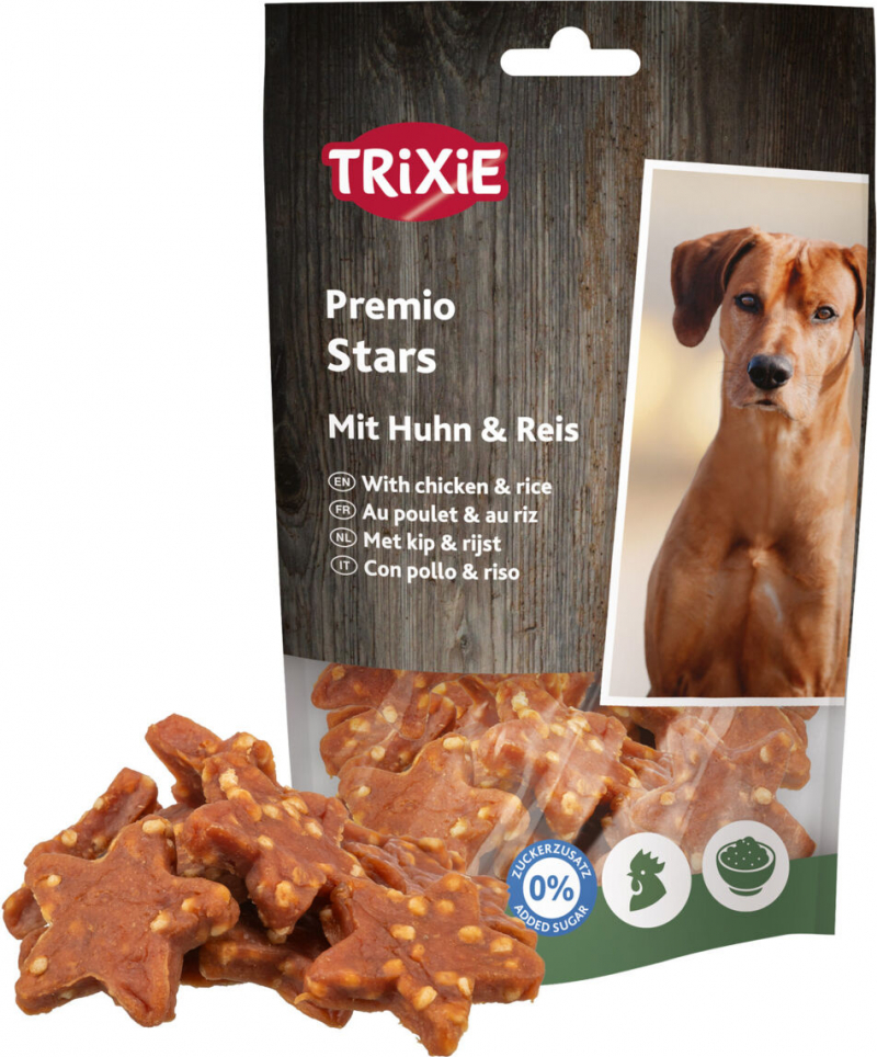 TRIXIE Premio Stars friandises au poulet & riz pour chien