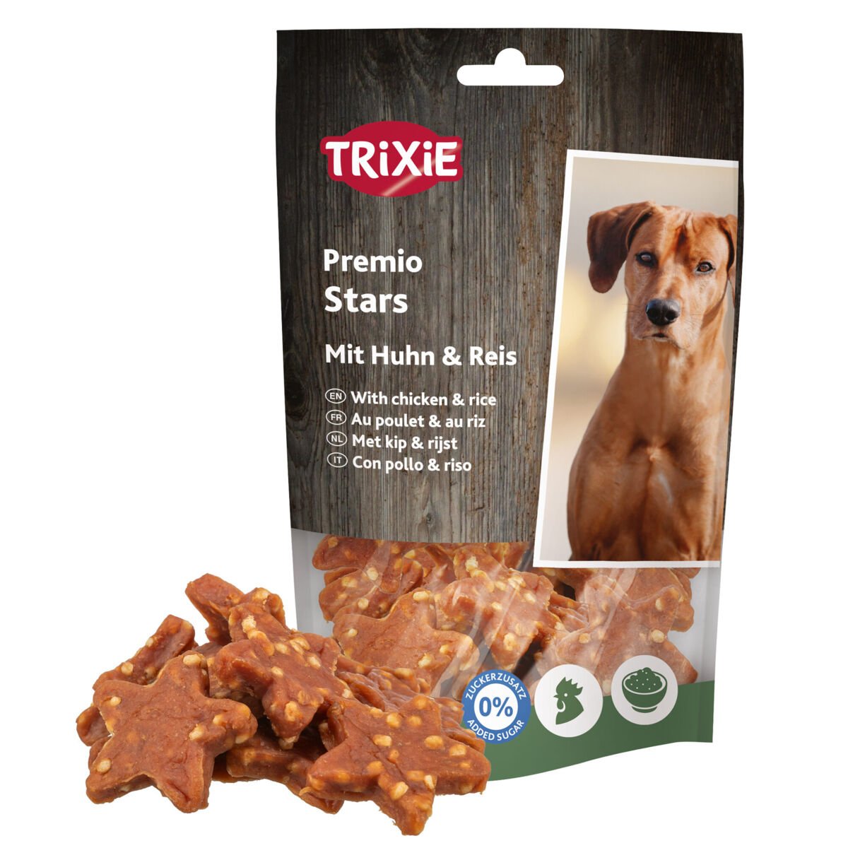 TRIXIE Premio Stars friandises au poulet & riz pour chien