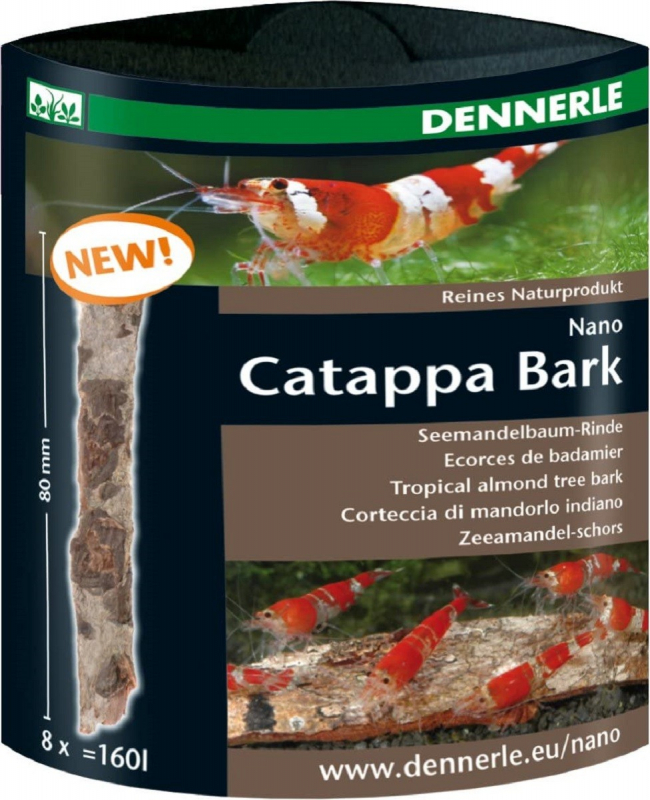 Dennerle Nano Catappa Bark, écorces de badamier pour l'entretien et la décoration