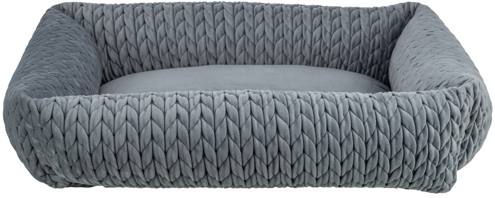 Panier angulaire Flora Gris - 2 tailles disponibles