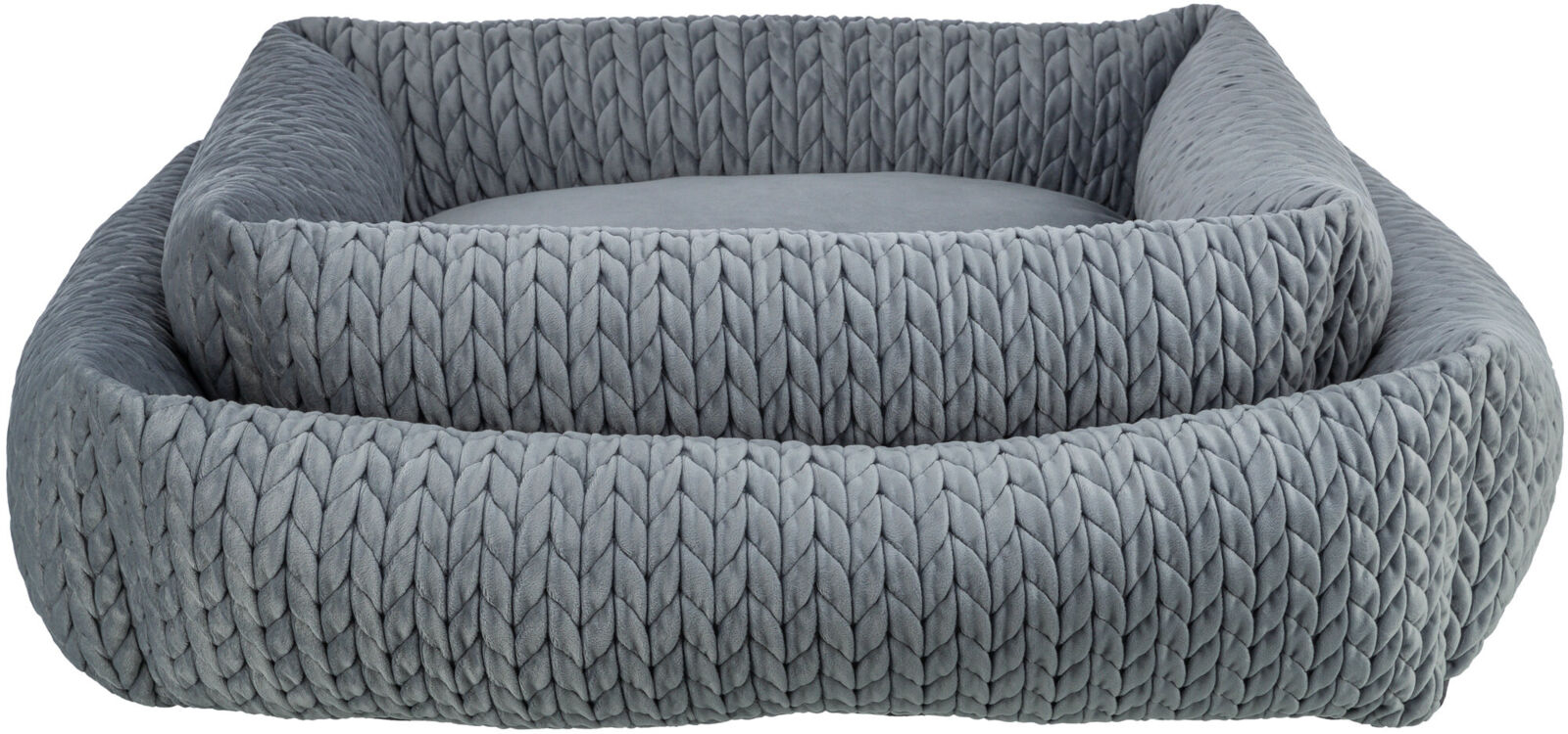 Panier angulaire Flora Gris - 2 tailles disponibles