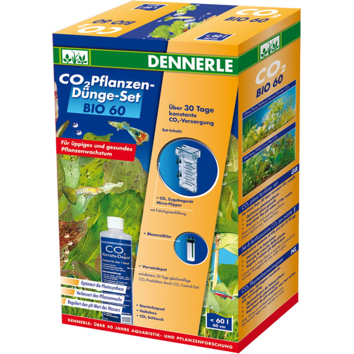 CO2 fetilizante para plantas Bio 60