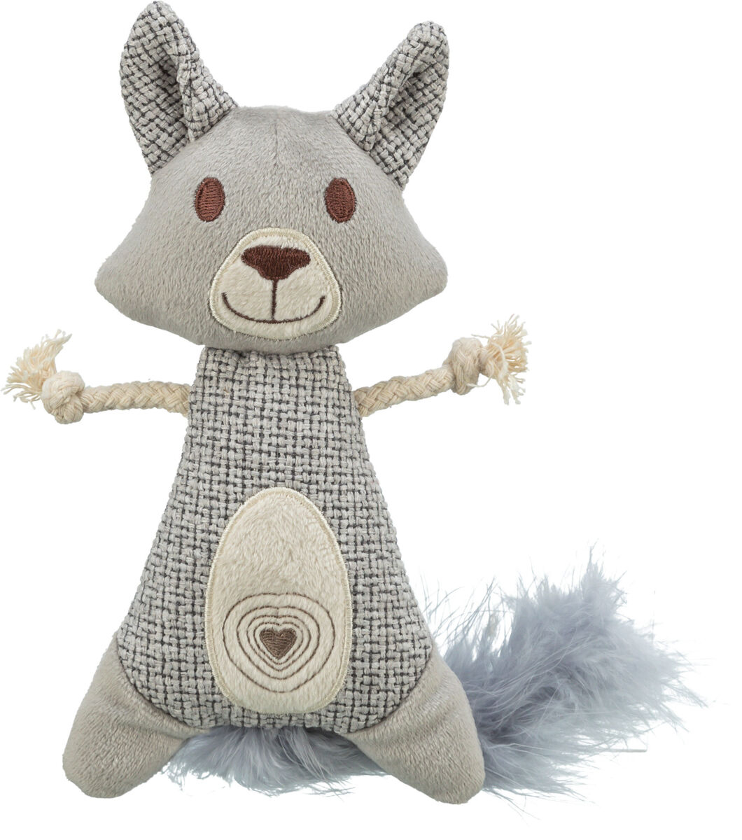 Peluche Mapache XXL con hierba gatera Trixie