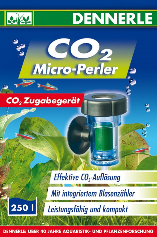 Dennerle CO2 Micro-Perler pour aquarium jusqu'à 250L