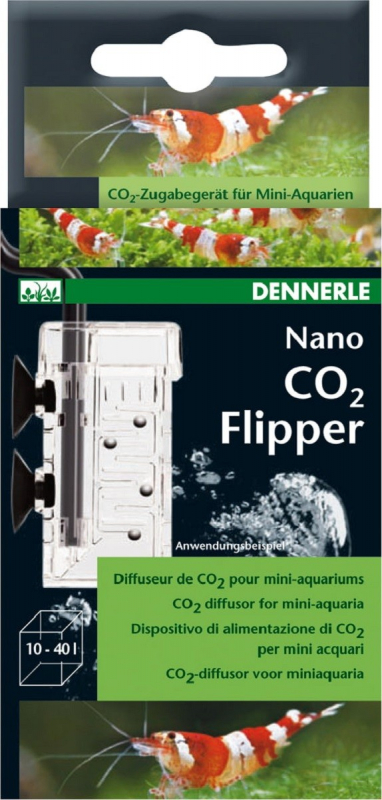 Dennerle Nano Flipper CO2 pour aquarium de 10-40L