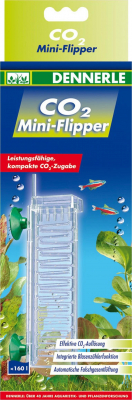 Dennerle Diffuseur CO2 mini-flipper pour aquarium jusqu'à 160 litres
