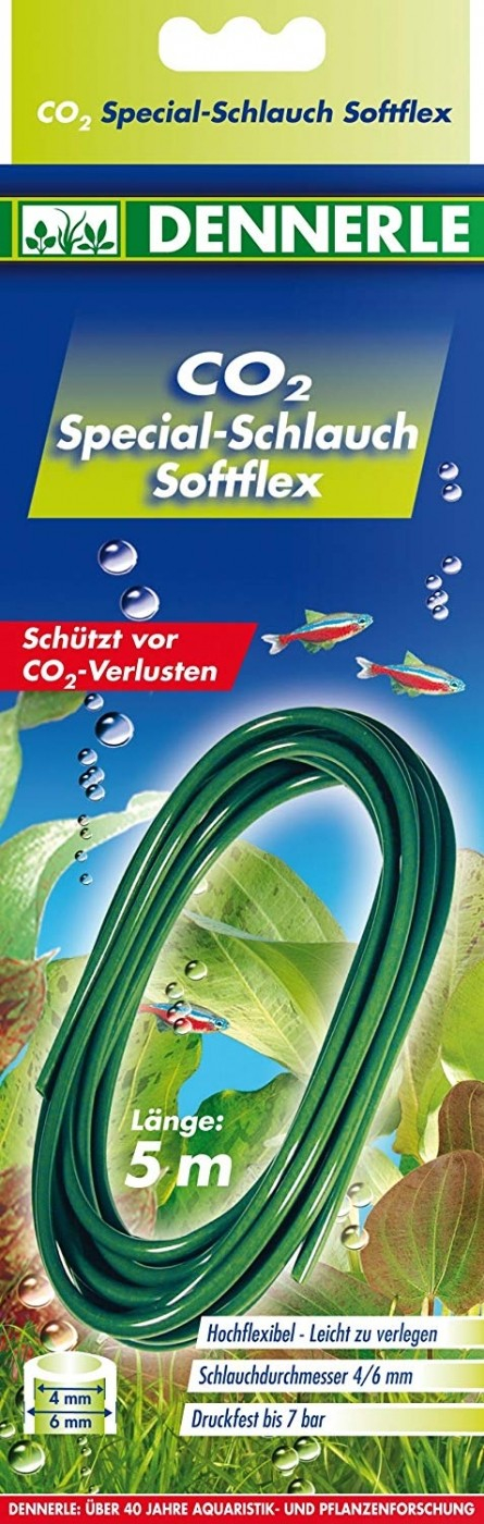 Dennerle Dennerle Spezial Softflex CO2-Schlauch, gegen CO2-Leckagen