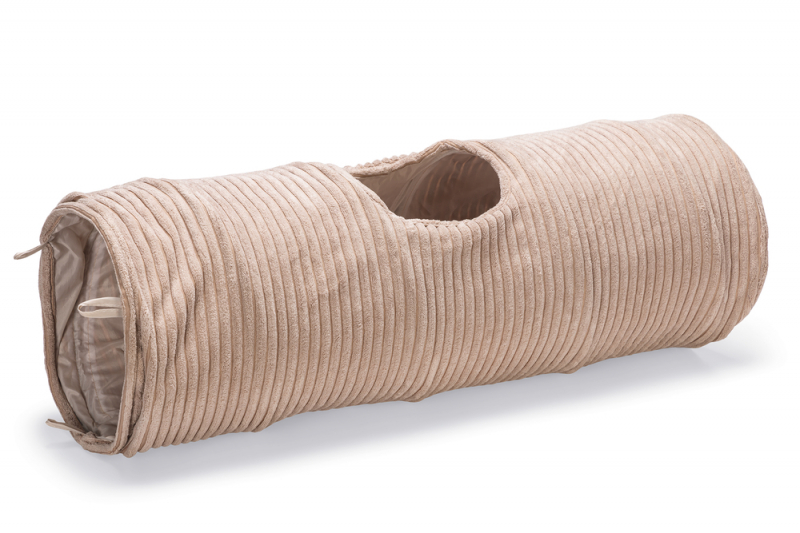 Tunnel RIBBED pour chat - 2 coloris disponibles