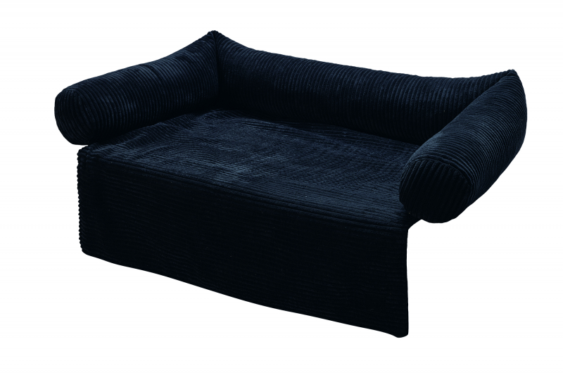 Kissen für Sofa RIBBED Anthrazit - 2 verfügbare Größen