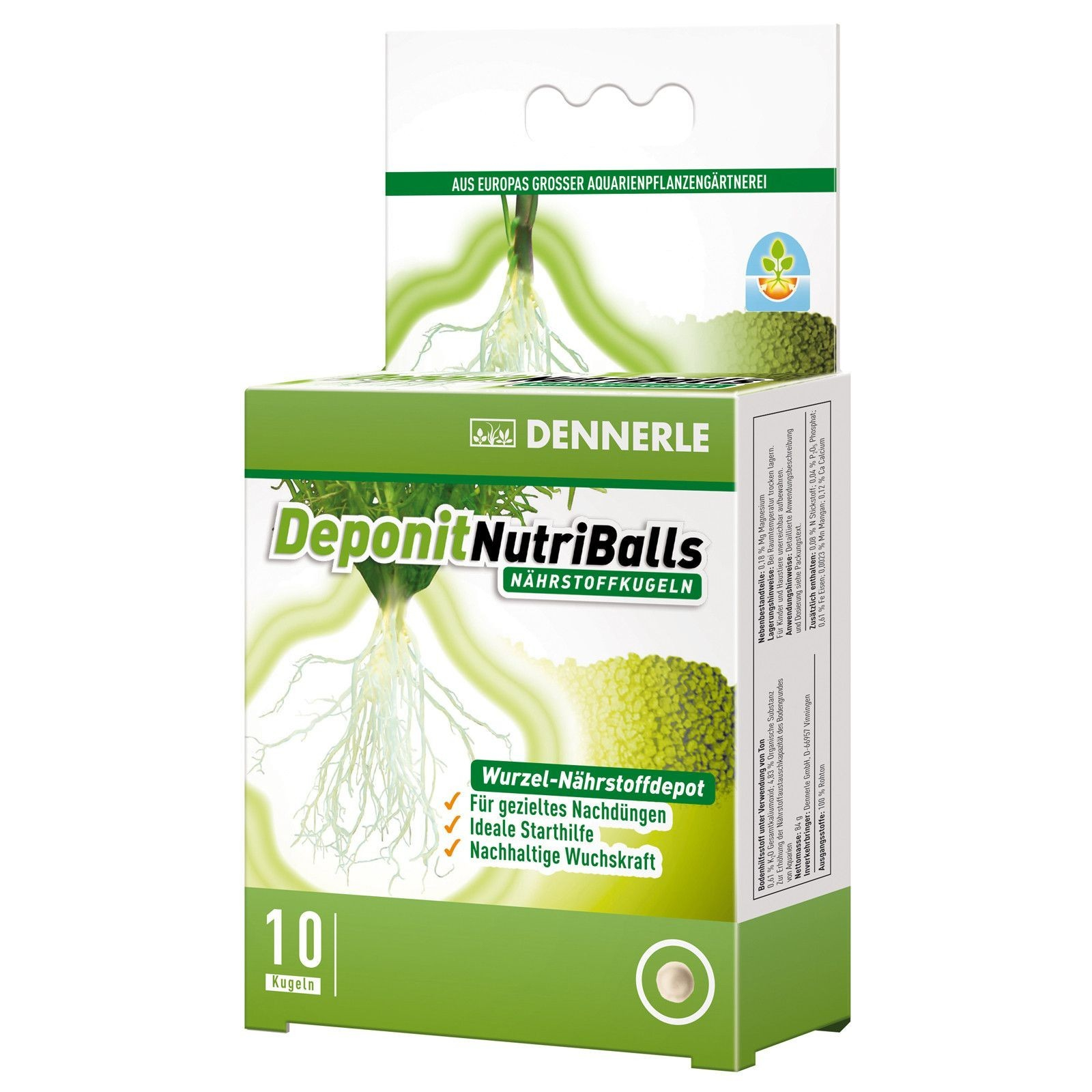 Dennerle Deponit NutriBalls Düngerkugeln für Aquarienpflanzen