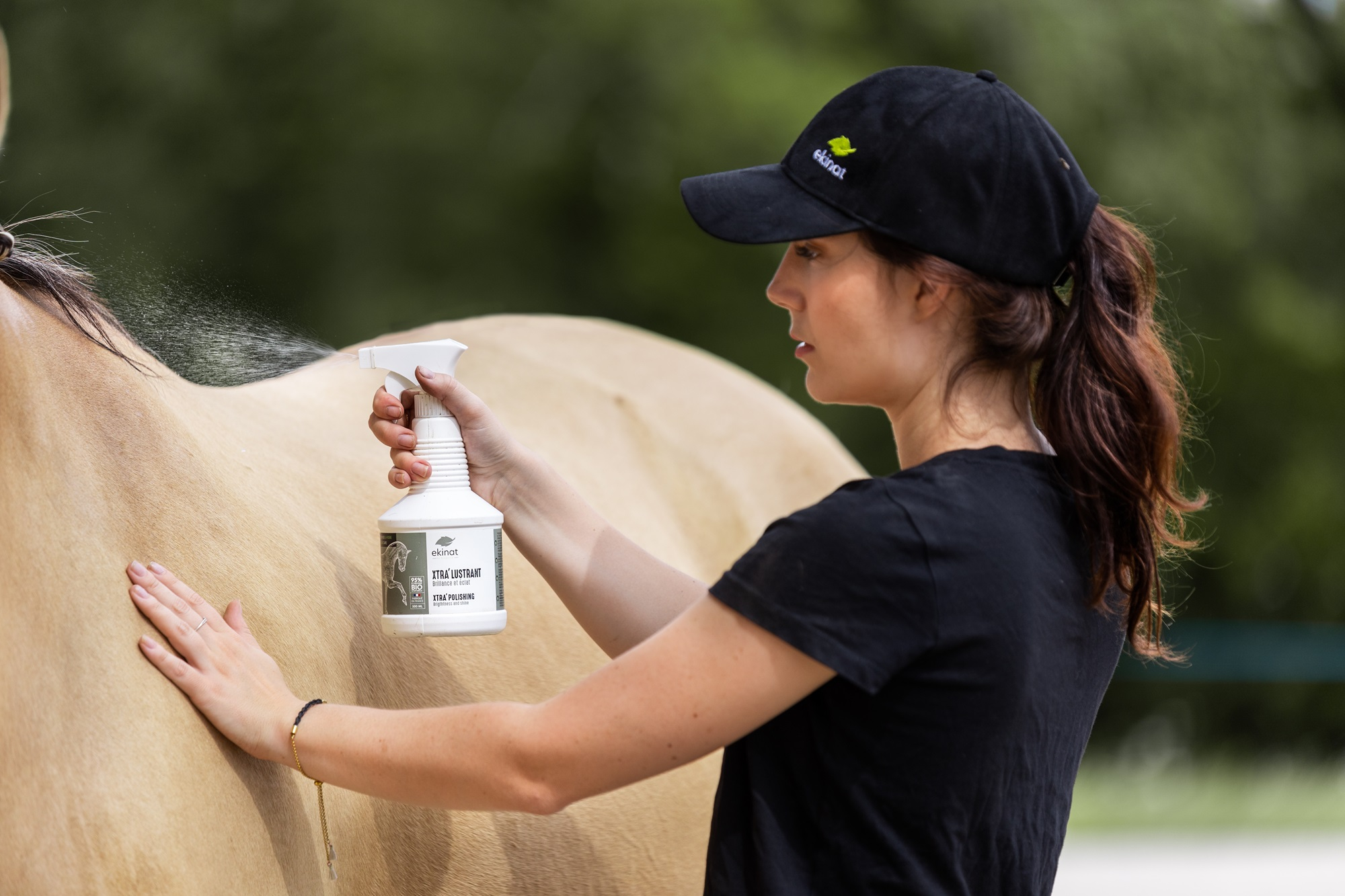 EKINAT Spray Xtra' Lustrante para caballos