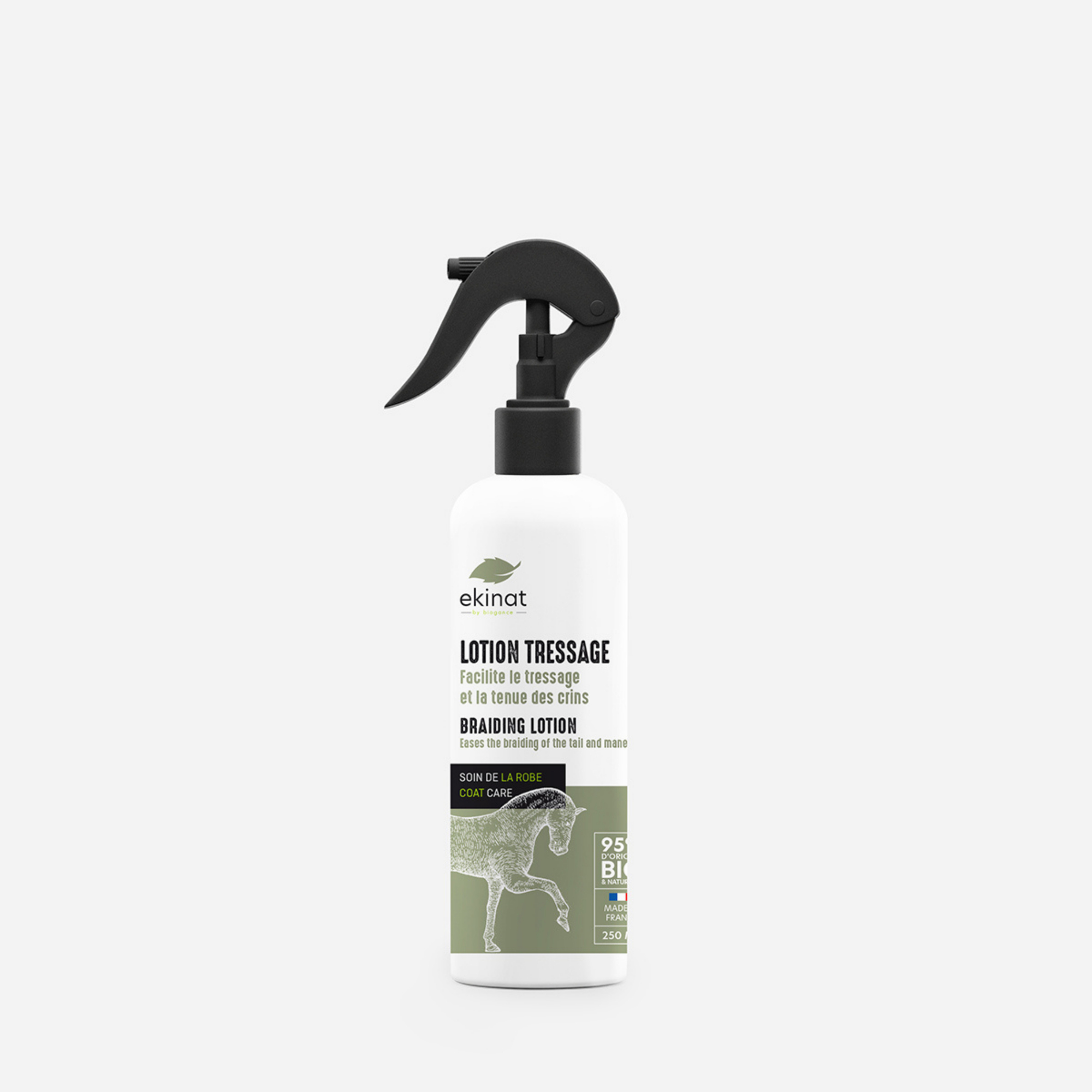 EKINAT Lotion de tressage pour chevaux