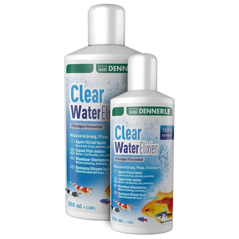 Dennerle Clear Water Elixier tratamento clarificante mineral