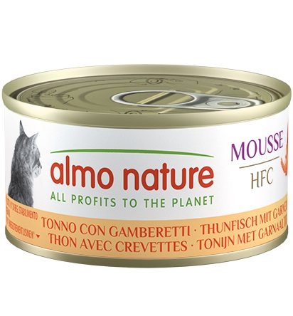 ALMO NATURE HFC Mousse natural sin gluten para Gato adulto - 3 sabores a elegir