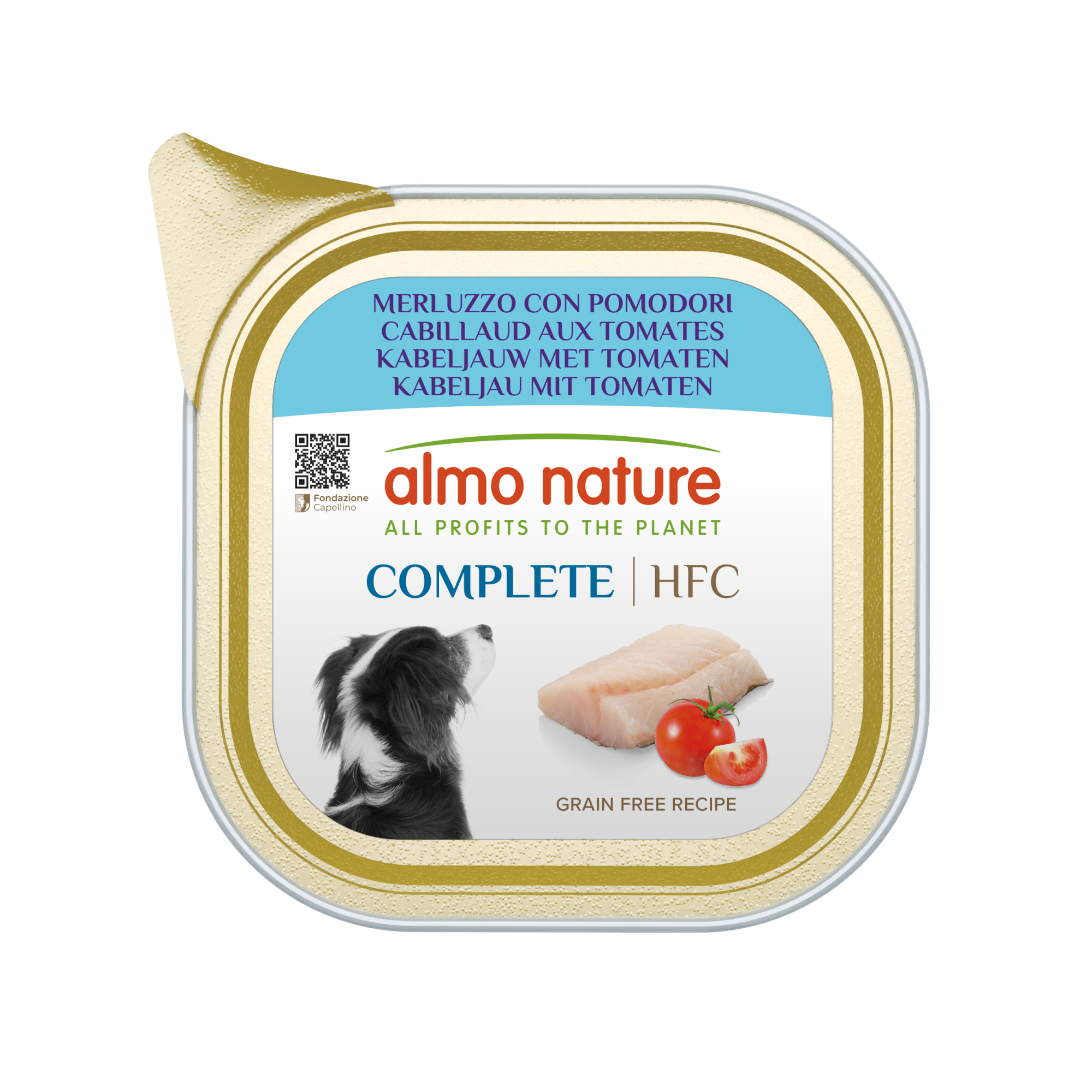 ALMO NATURE HFC Complete Natuurlijke graanvrije paté voor Hond - 4 smaken naar keuze