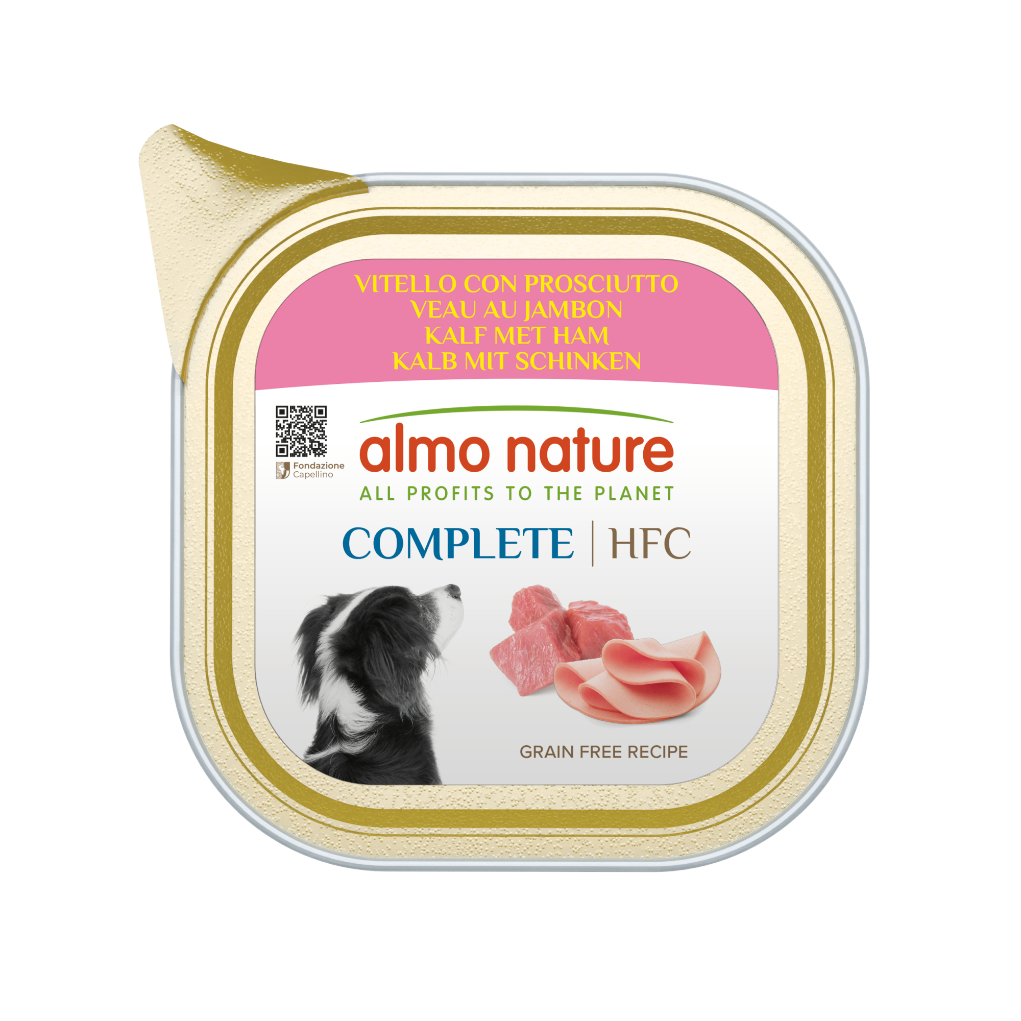 ALMO NATURE HFC Komplettes, getreidefreies Naturfutter für Hunde - 4 Geschmacksrichtungen zur Auswahl