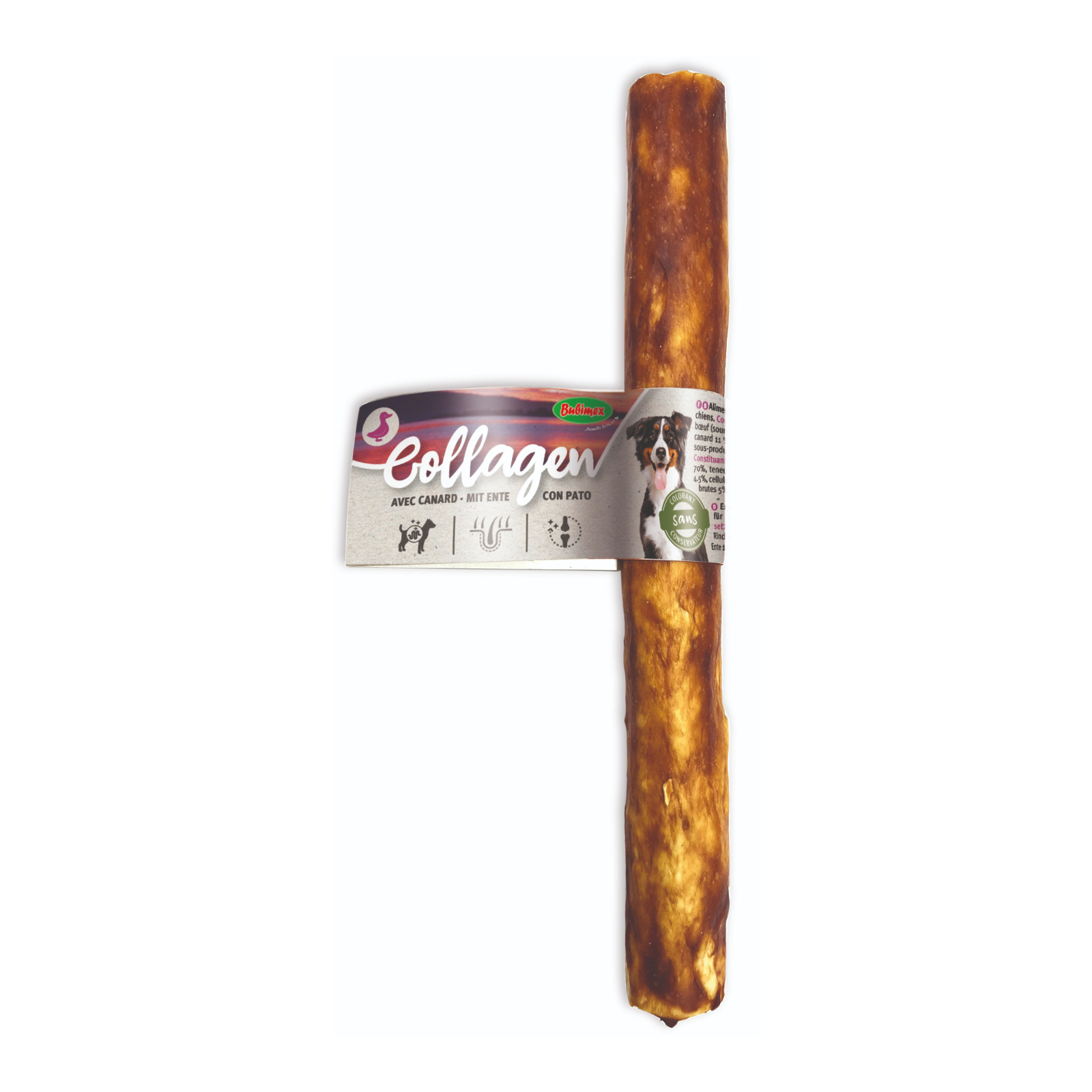 BUBIMEX Sticks de colágeno com sabor de pato para cães