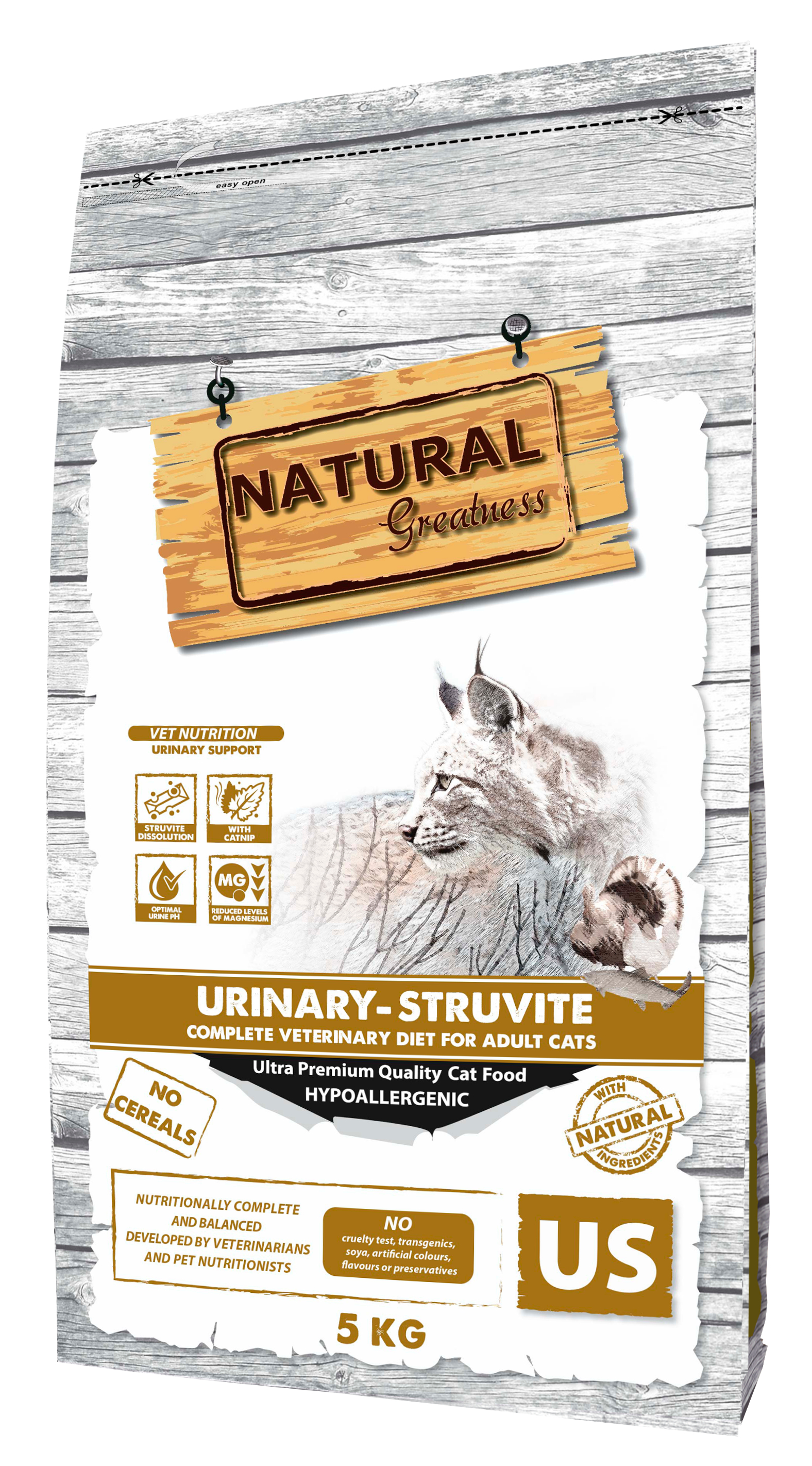 NATURAL GREATNESS Urinary Struvite voor volwassen katten