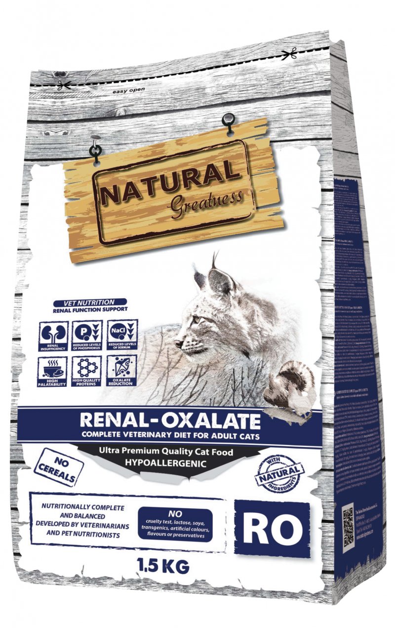 NATURAL GREATNESS Renal Oxalate voor volwassen katten 