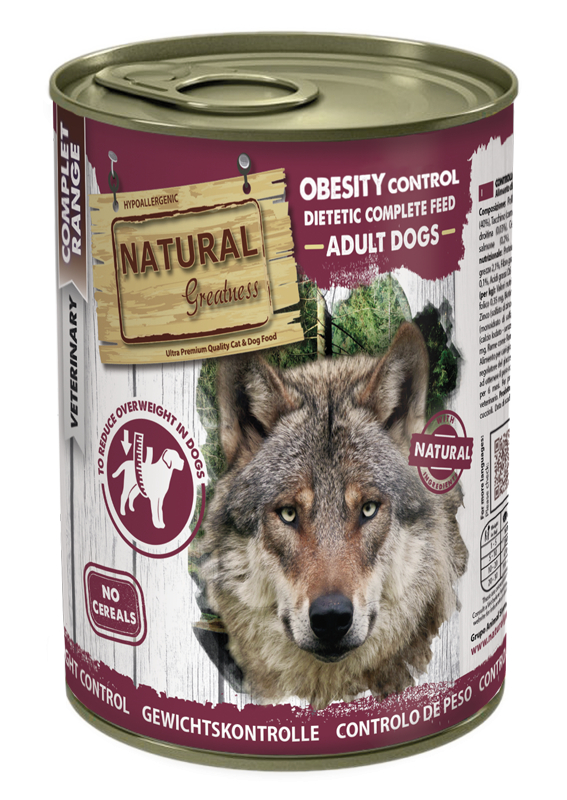 NATURAL GREATNESS Control de Obesidad paté para perros