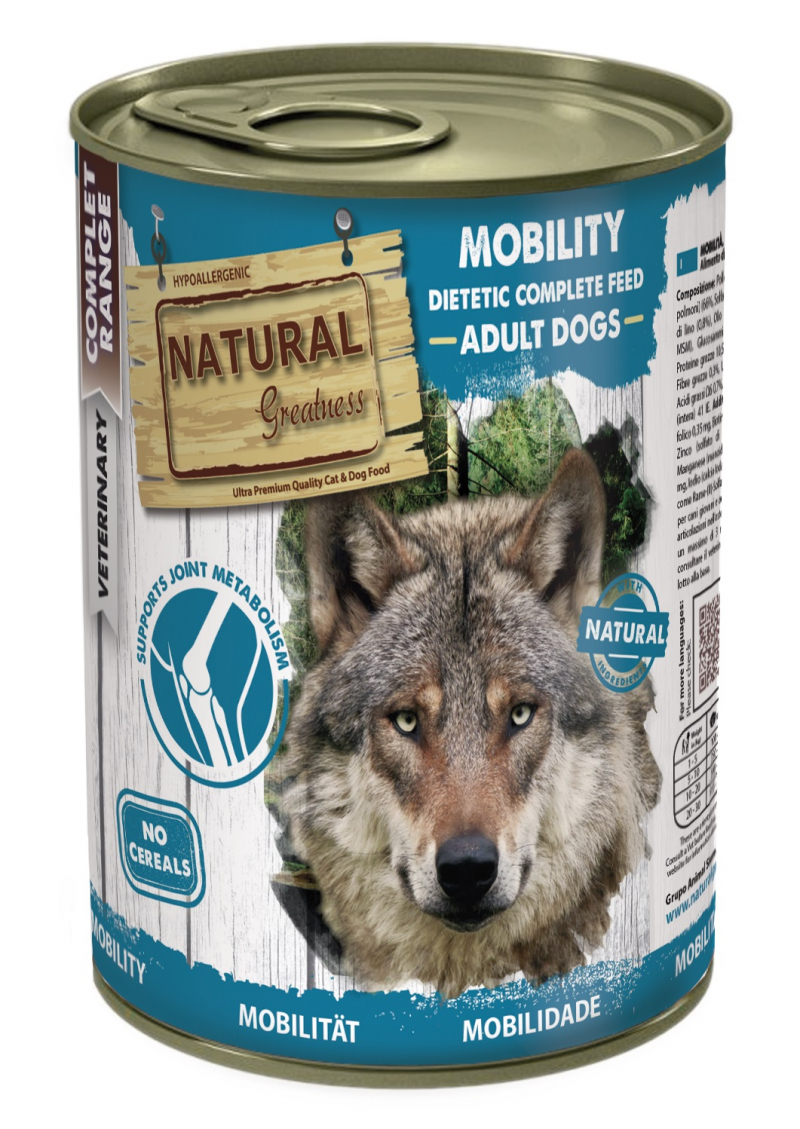 NATURAL GREATNESS Mobility paté para perro adulto