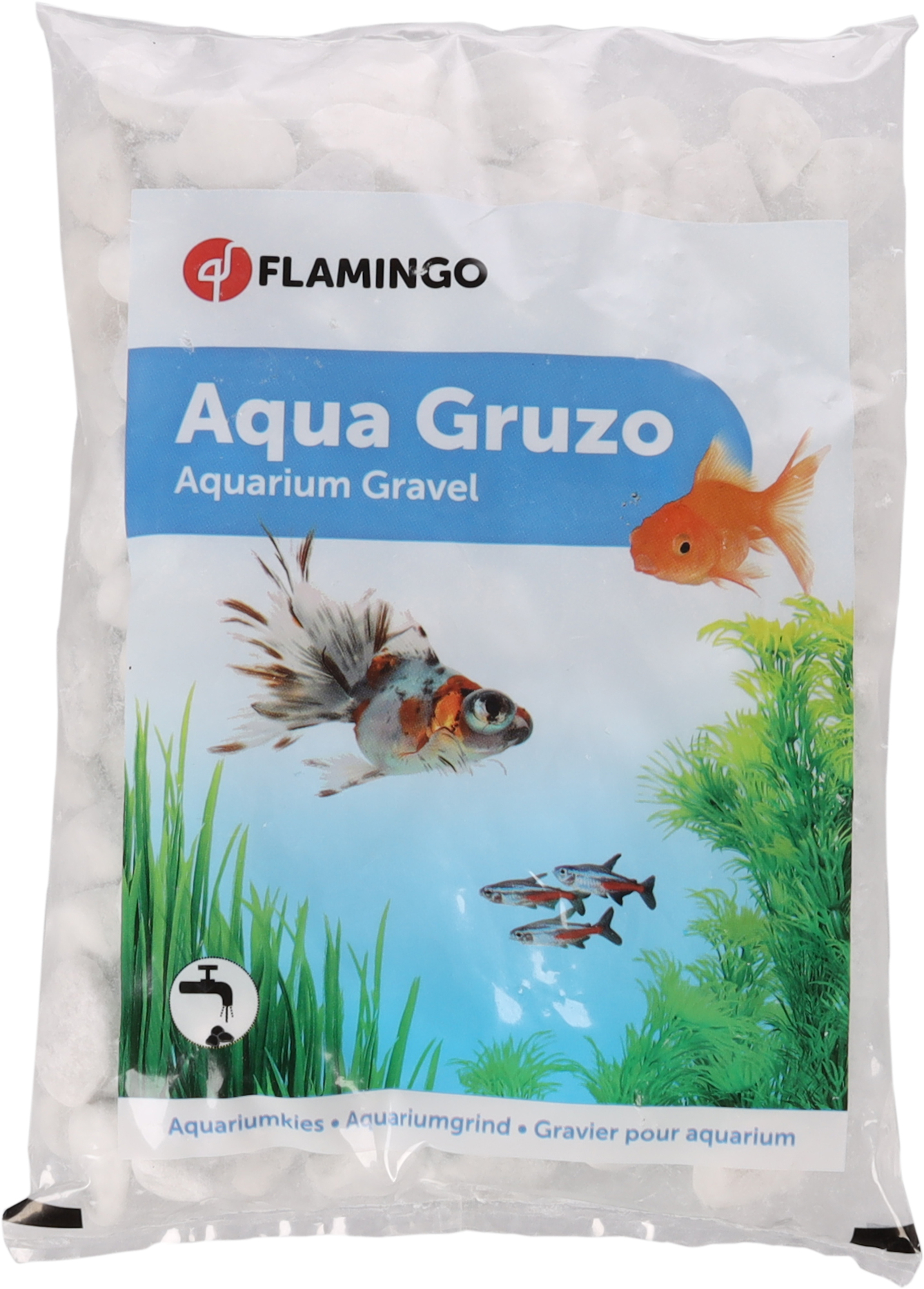 Aquarium-Kies grober Körnung