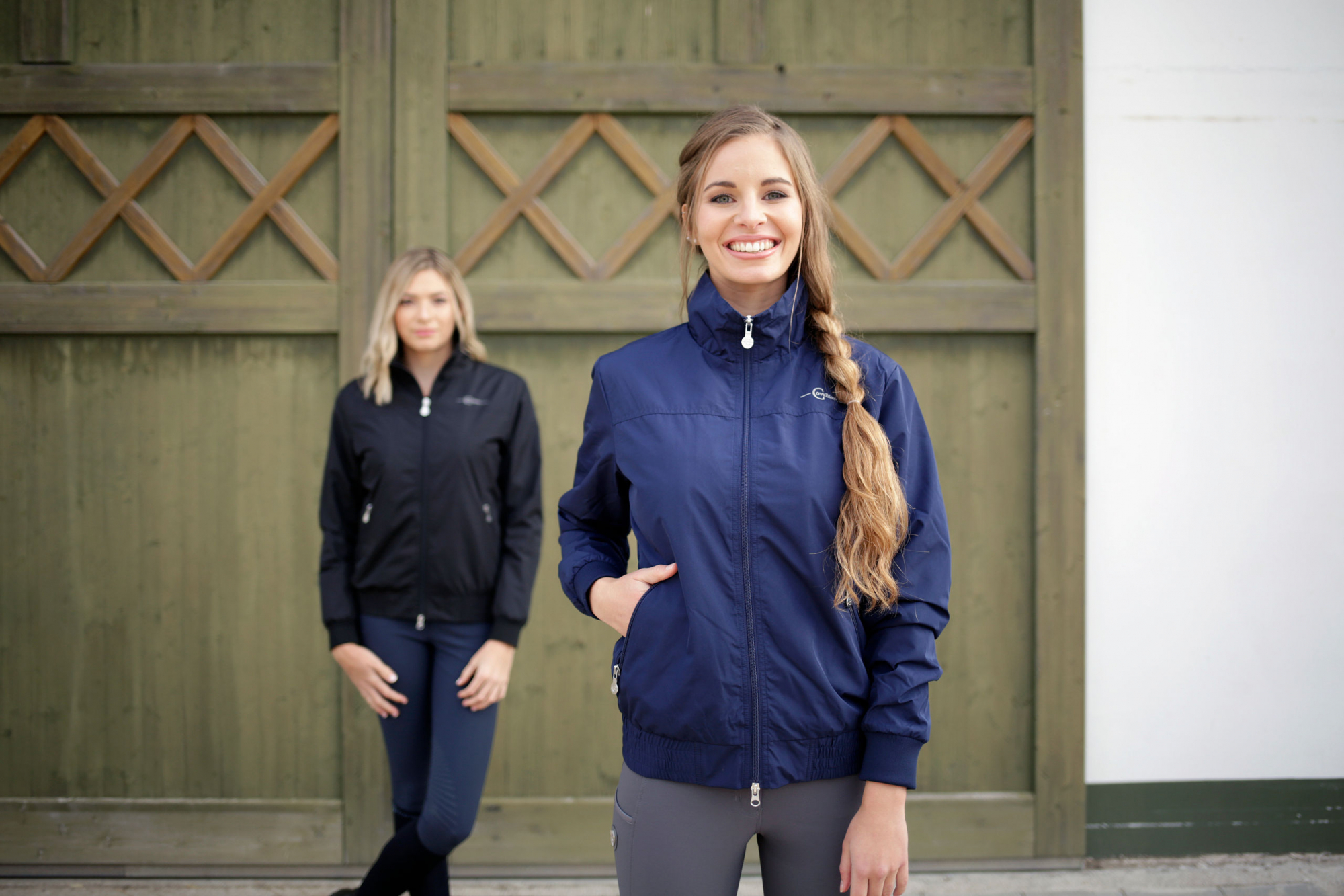 COVALLIERO Blouson voor dames - Marineblauw