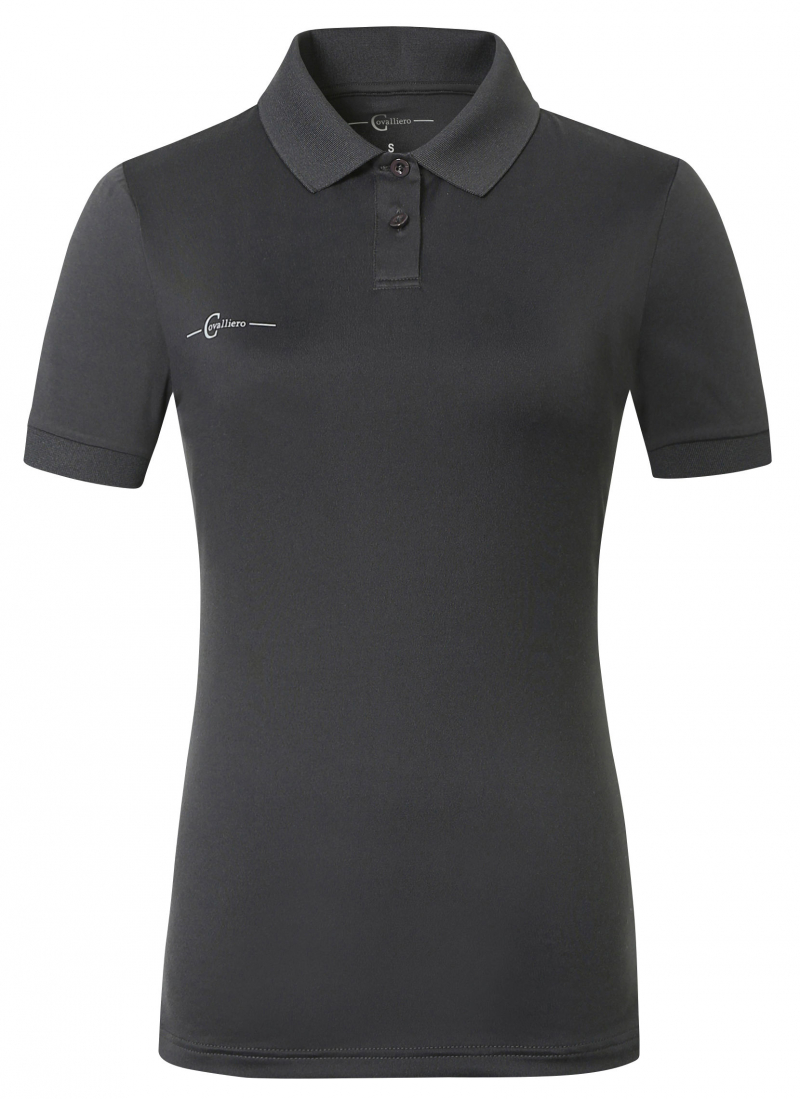 COVALLIERO Polo für Damen - Grau