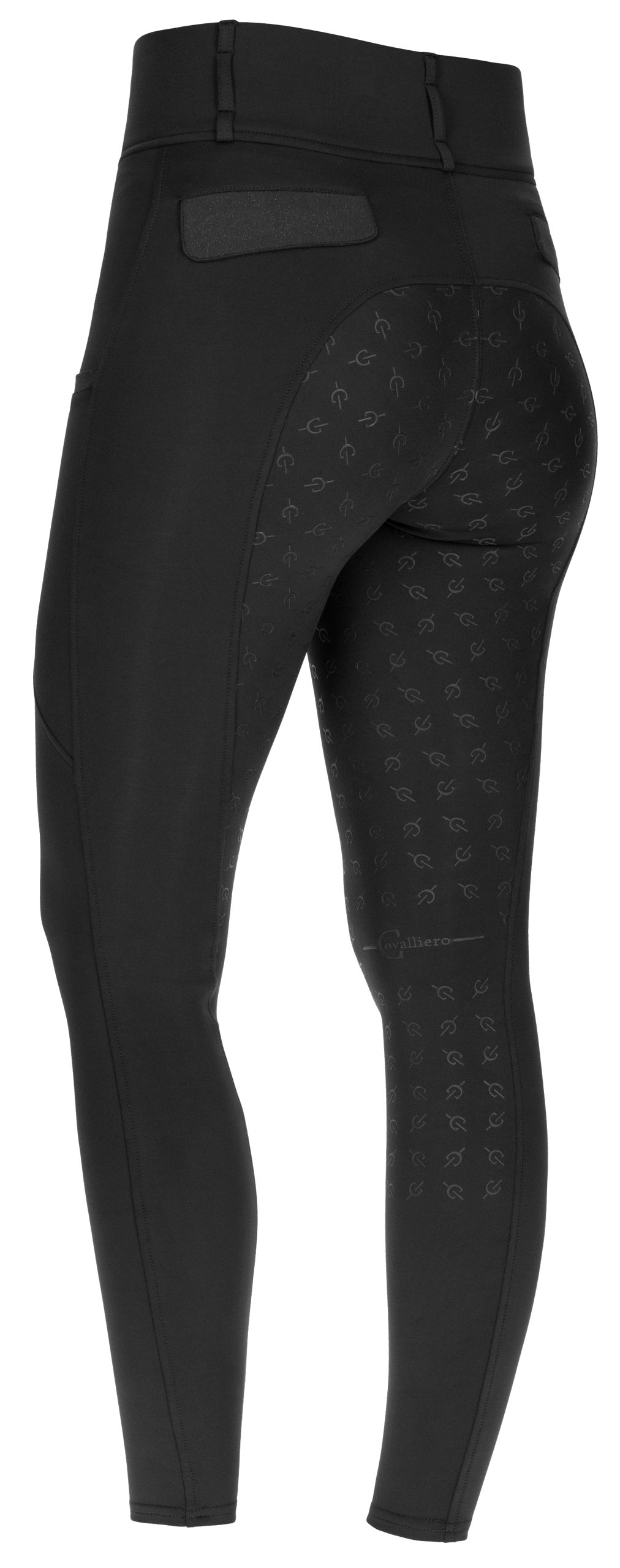 Reithose HighWaist Schwarz Leggings