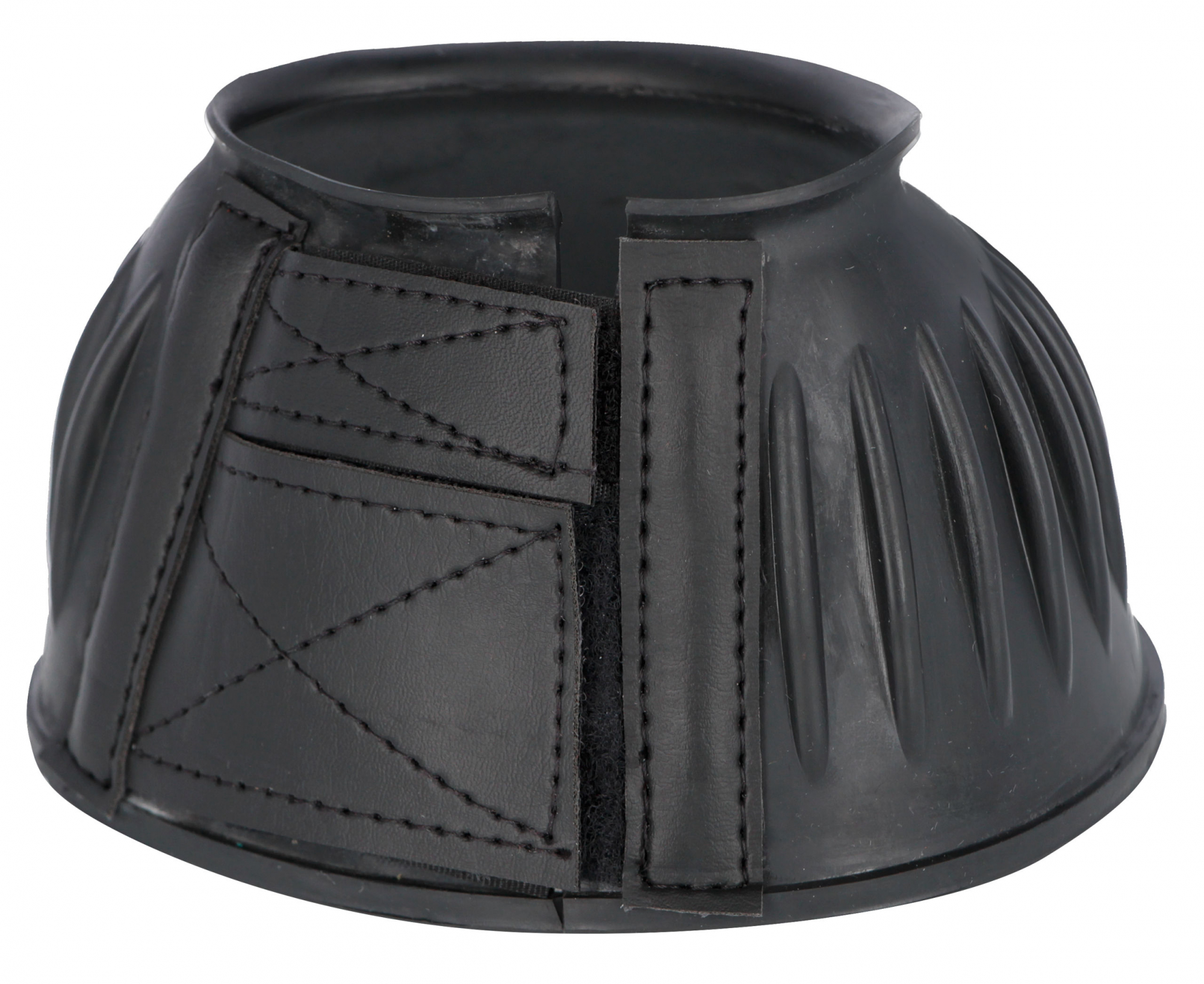 Cloches de protection noires pour cheval