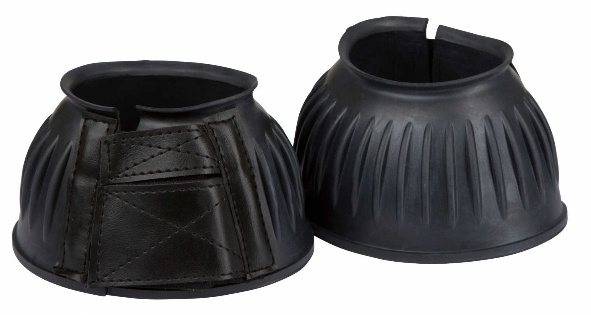 Cloches de protection noires pour cheval