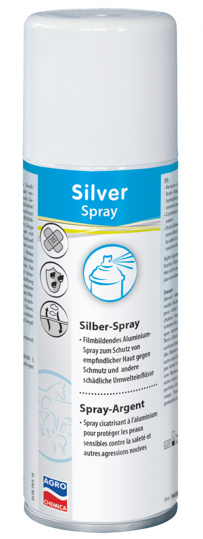 Silver Spray pour la protection des peaux sensibles