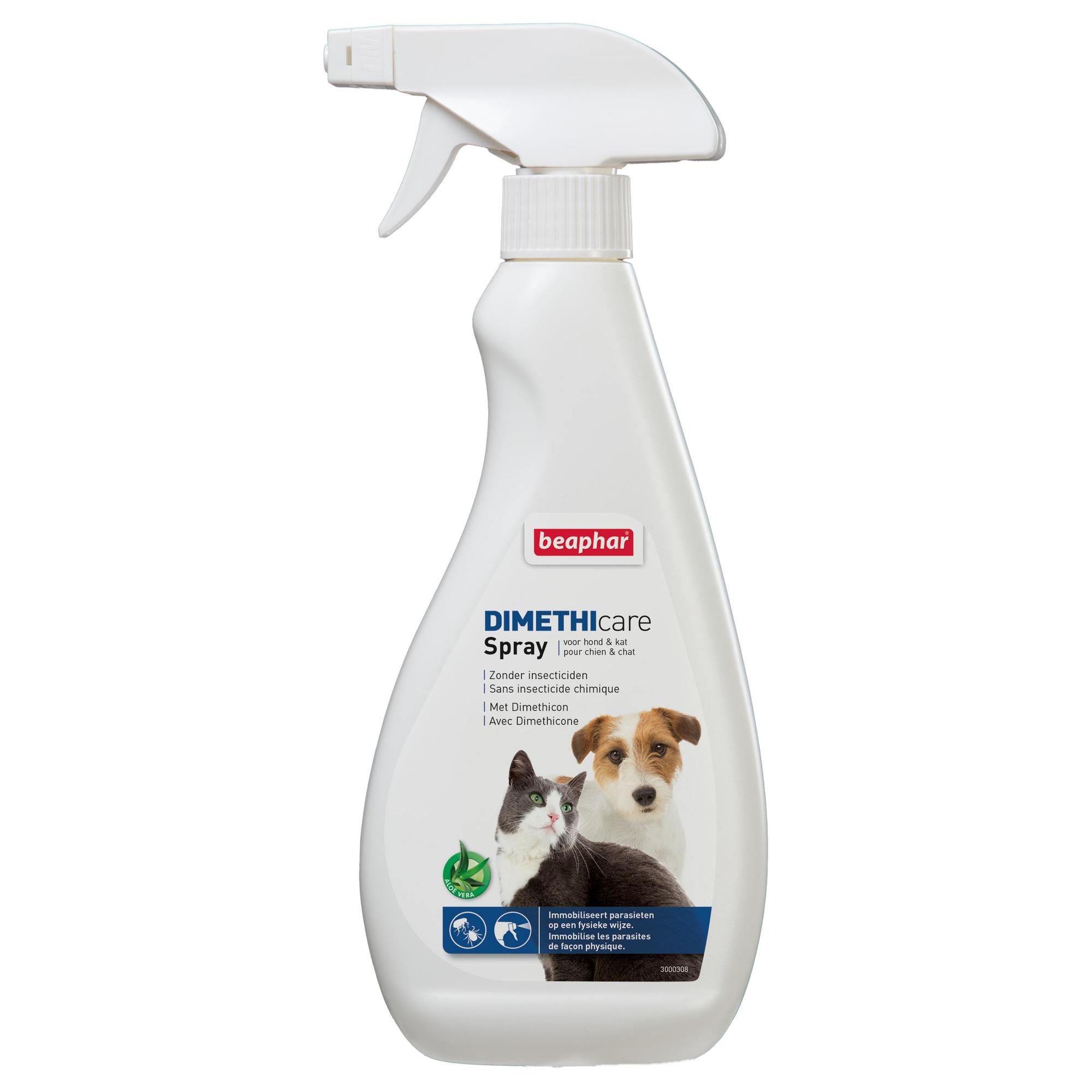 DIMÉTHICARE Spray stop parasitas para Cães e Gatos