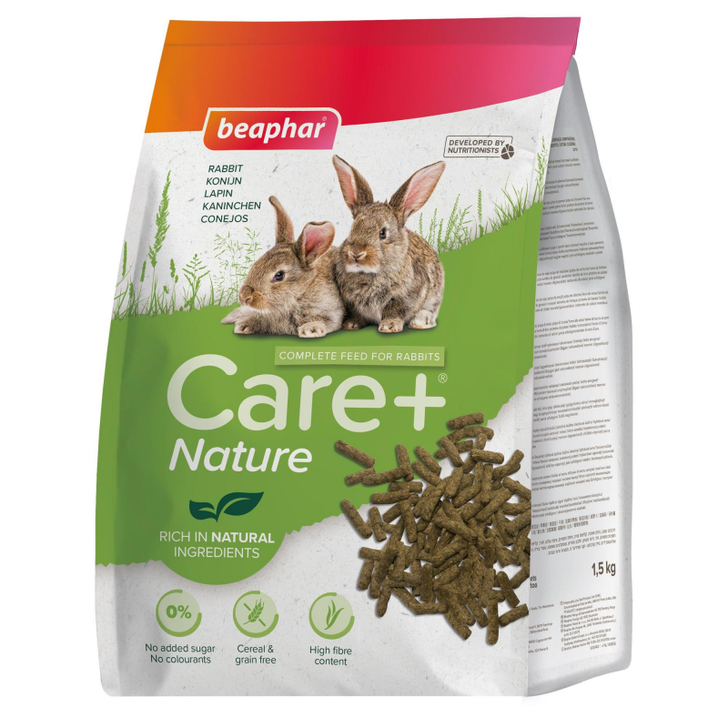 Care+ Nature Aliment Premium sans céréales pour Lapin