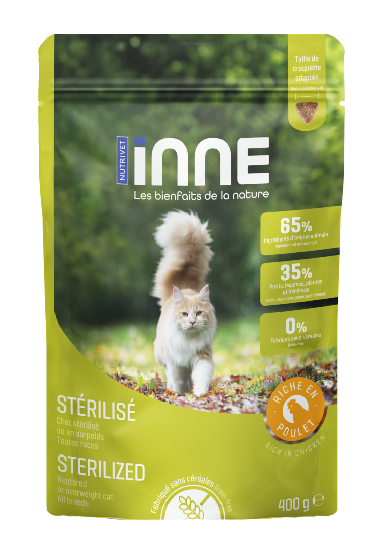 NUTRIVET Inne Croquettes para gato castrado