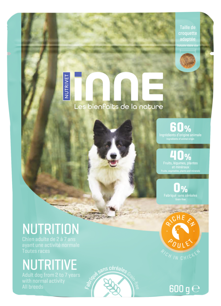 NUTRIVET Inne Croquettes au poulet pour chien adulte