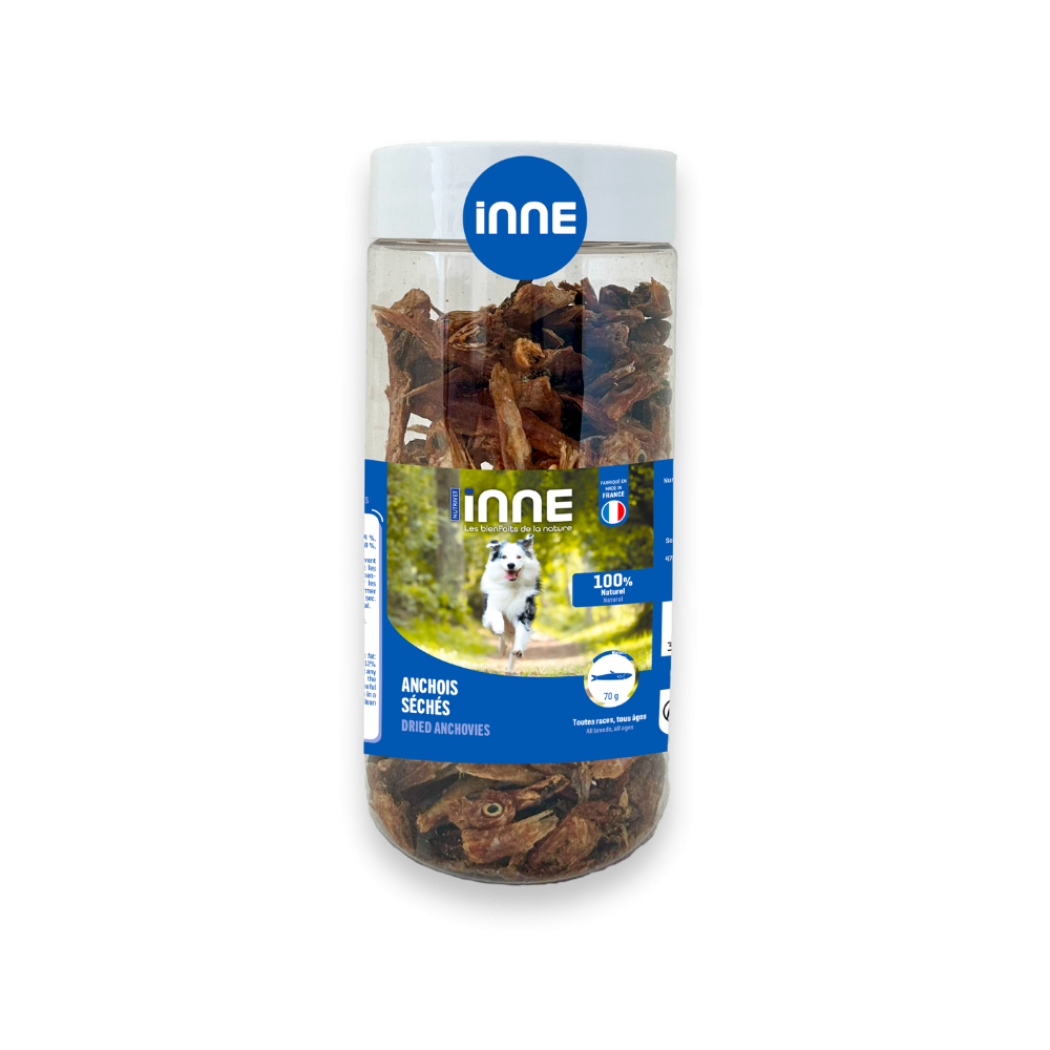 NUTRIVET Inne Petisco natural anchovas secas para cachorro