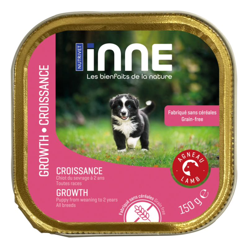 NUTRIVET Inne Terrine Wachstum mit Lamm für Welpen