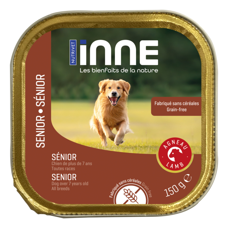 NUTRIVET Inne Terrina de cordero para perro senior