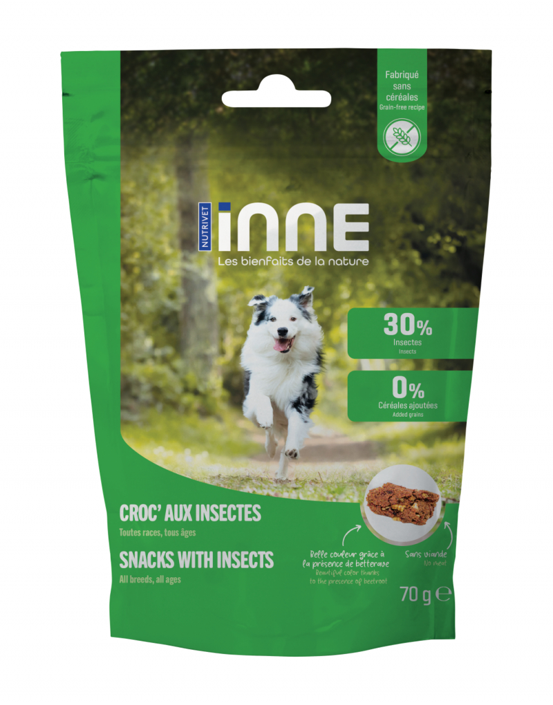 NUTRIVET Inne Friandise croc pour chien - 2 saveurs aux choix