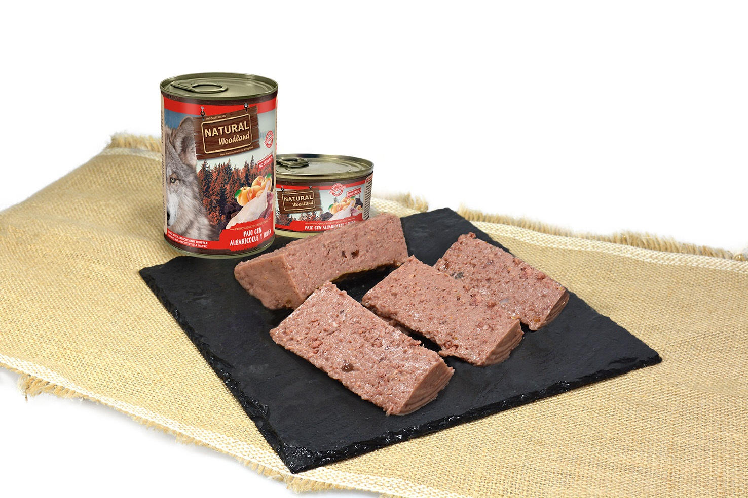 NATURAL WOODLAND paté hypoallergeen met eend voor hond 