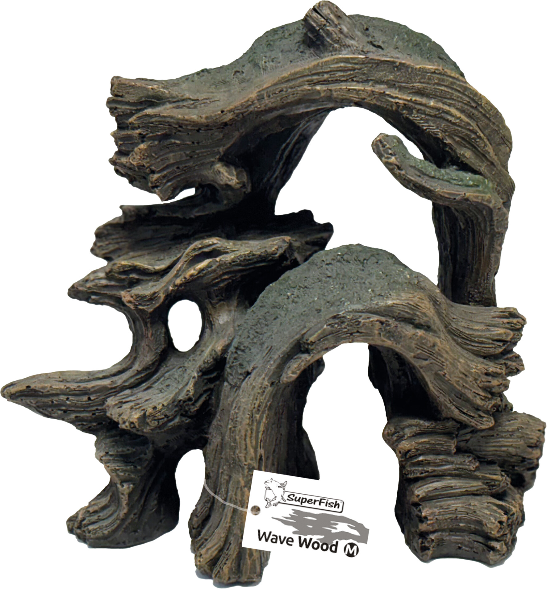 Aquariumdecoratie SuperFish Wave Wood