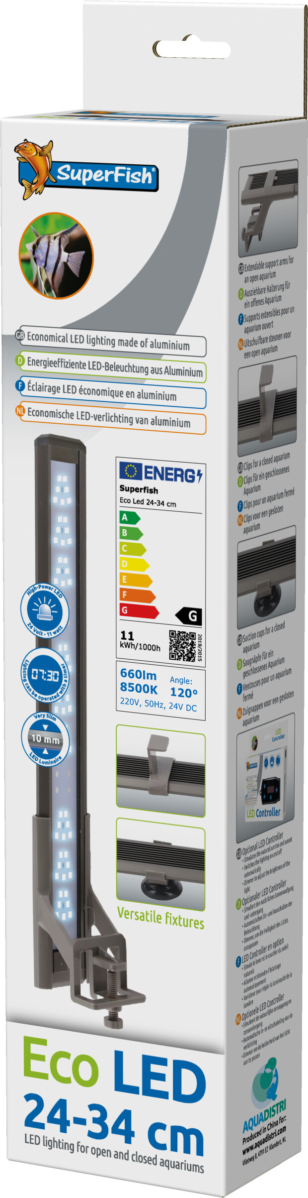 Iluminación LED económica para acuarios - 7 tamaños disponibles